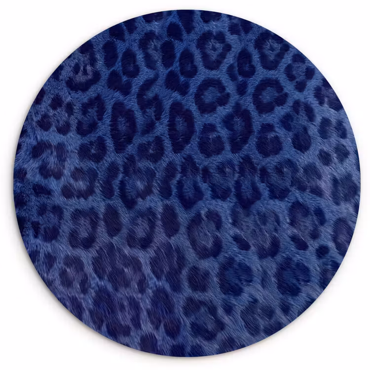 Forexbild Rund - Muster – Blau – Abstrakt — 1