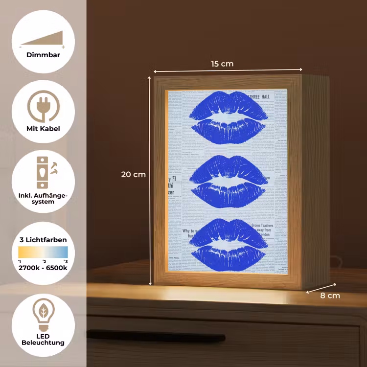 Personalisierte Lightbox - Zeitung „Blaue Lippen“ — 6