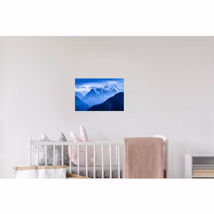 Wandtattoo – Berge – Schnee – Blau — 5