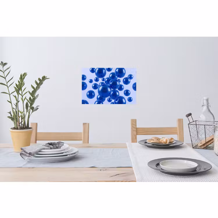 Wandtattoo – Blaue Discokugel — 4