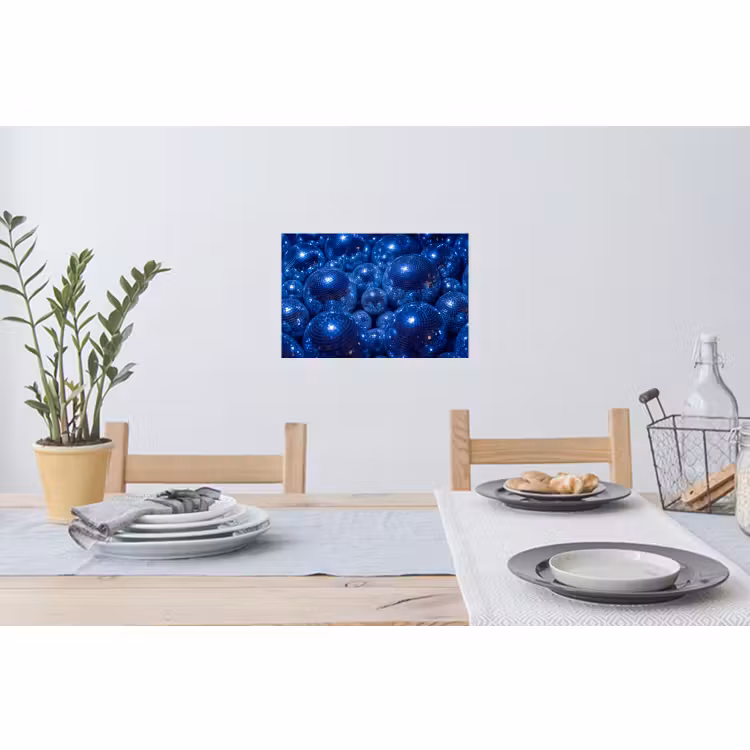 Wandtattoo – Discobal – Party – Blau — 4