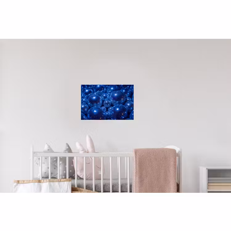Wandtattoo – Discobal – Party – Blau — 5
