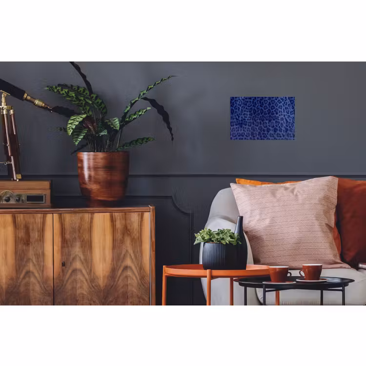 Wandtattoo – Muster – Blau – Abstrakt — 3