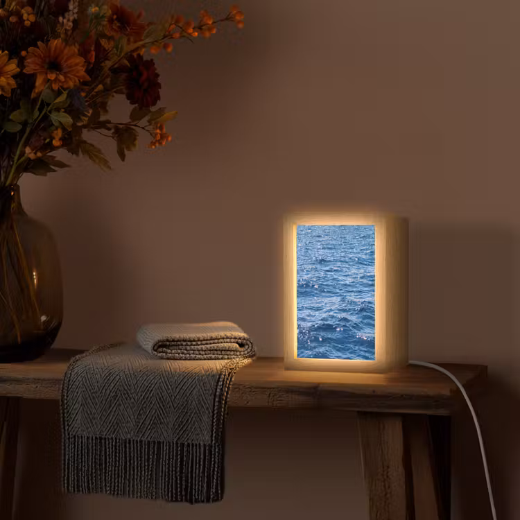 Personalisierte Lightbox - Wasser – Oberfläche – Natur — 3