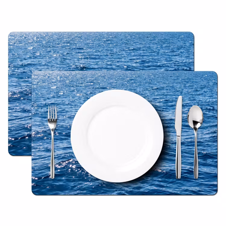 Tischset - 6 Stück - Wasser – Oberfläche – Natur — 2