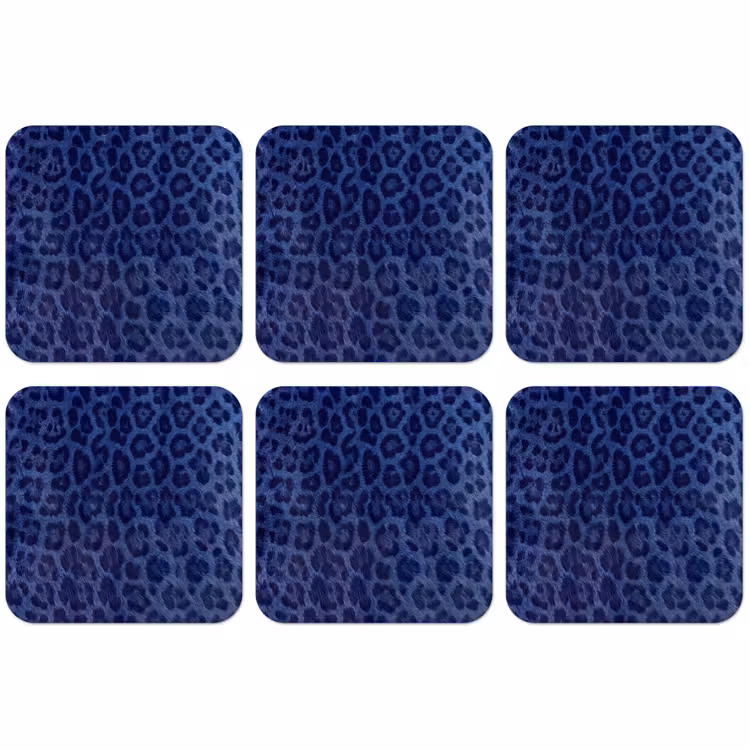 Untersetzer​ - Muster – Blau – Abstrakt — 1