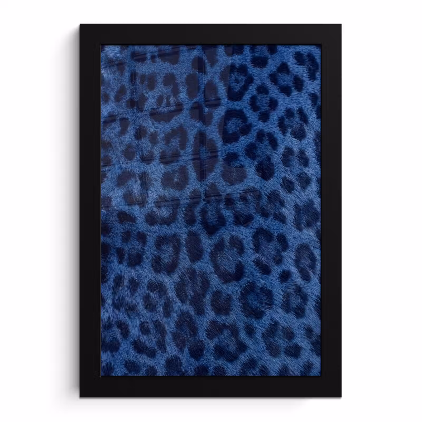 Bilder mit Rahmen - Muster – Blau – Abstrakt — 1