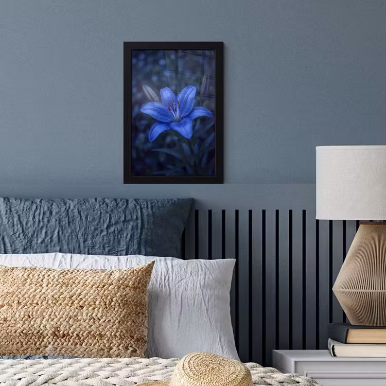 Bilder mit Rahmen - Blaue Blume – Natur — 3