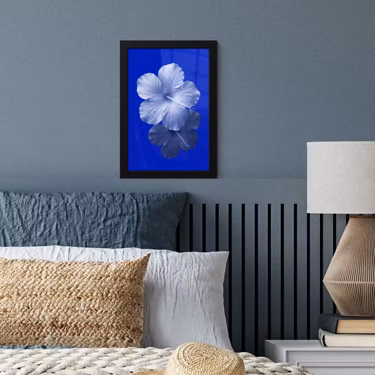 Bilder mit Rahmen - Blumen – Blau – Natur — 3