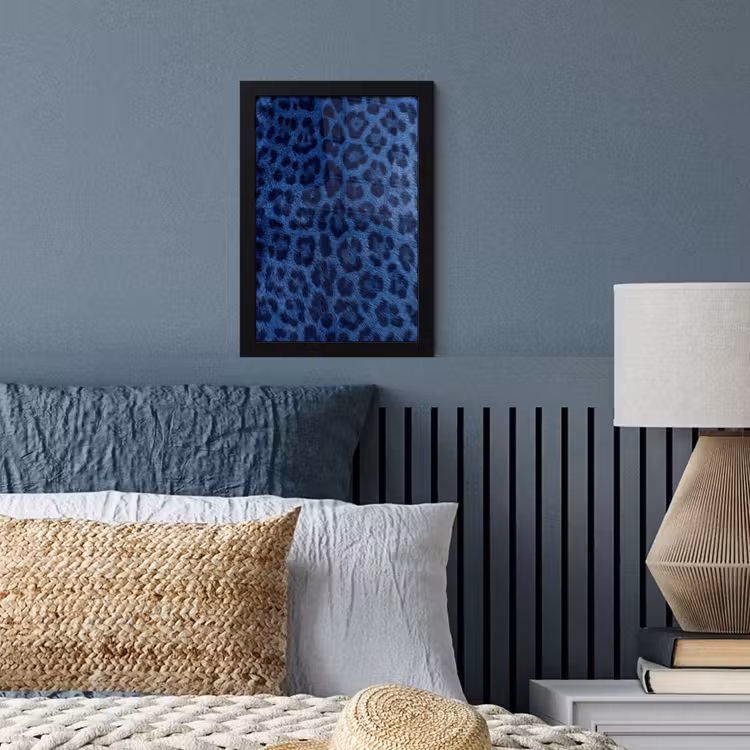 Bilder mit Rahmen - Muster – Blau – Abstrakt — 3