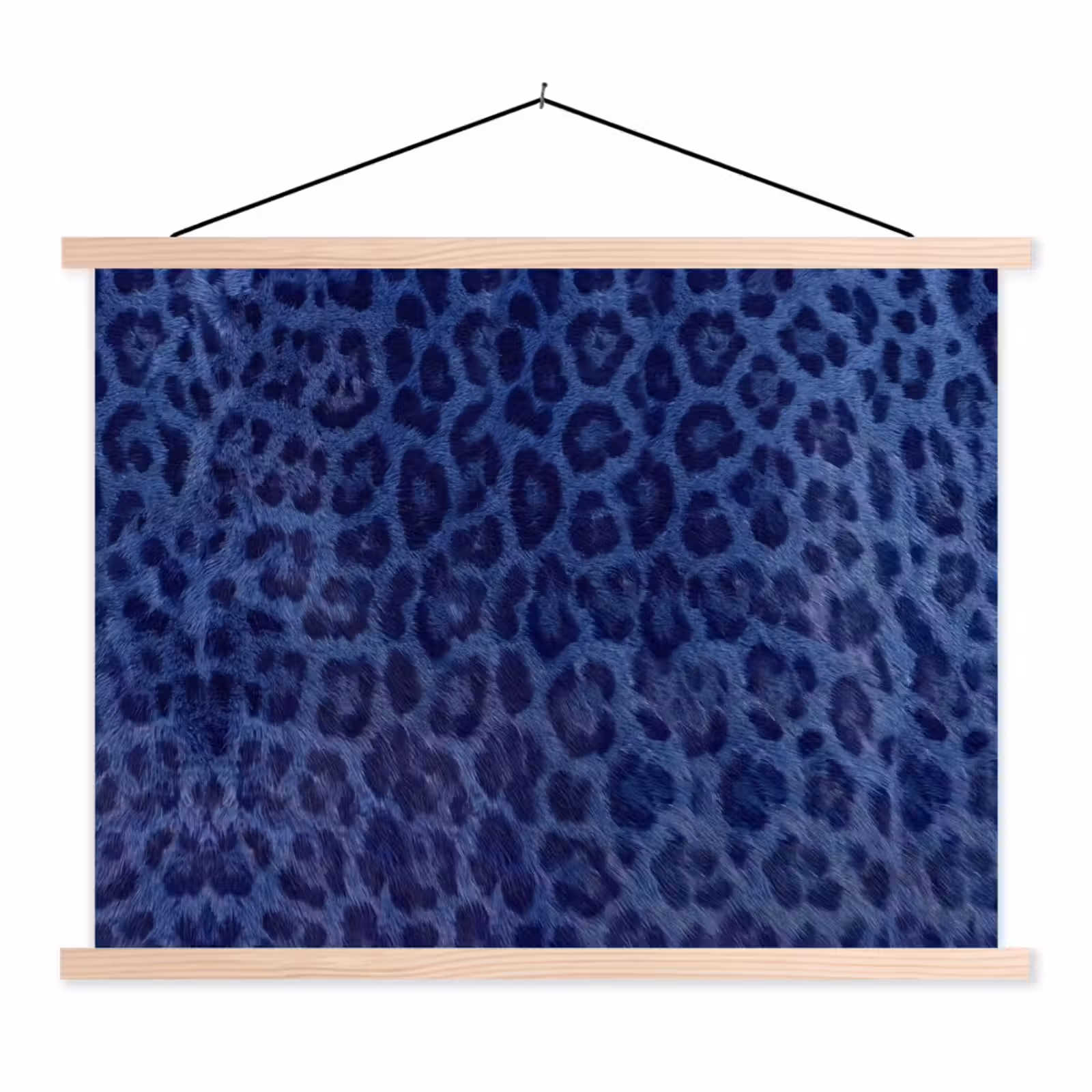 Stoffbild - Muster – Blau – Abstrakt — 1