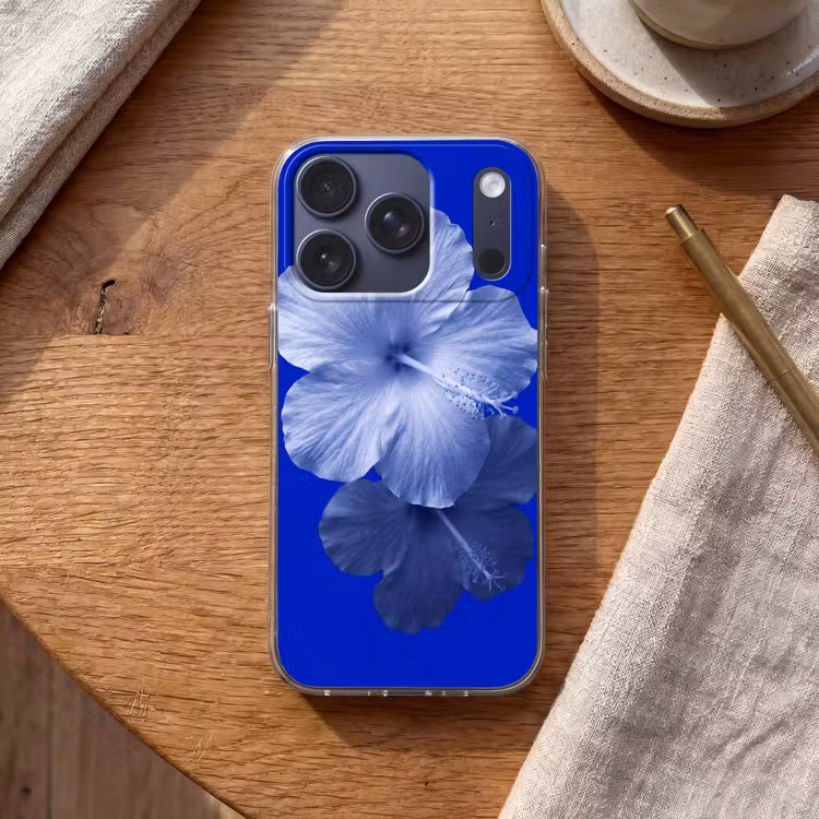 Handyhülle - Blumen – Blau – Natur — 2