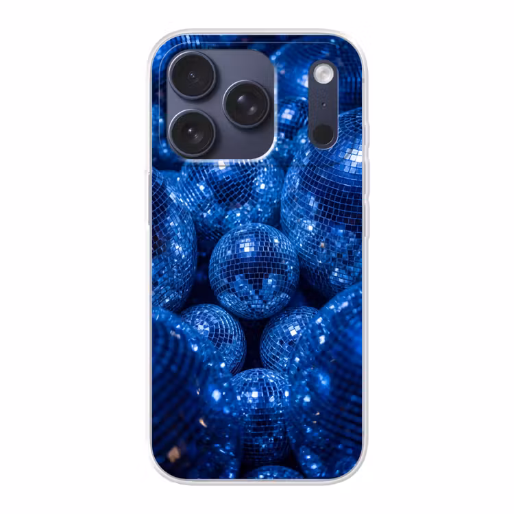 Handyhülle - Discobal – Party – Blau — 1