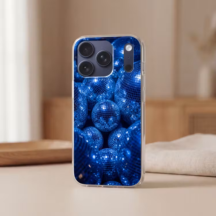 Handyhülle - Discobal – Party – Blau — 3