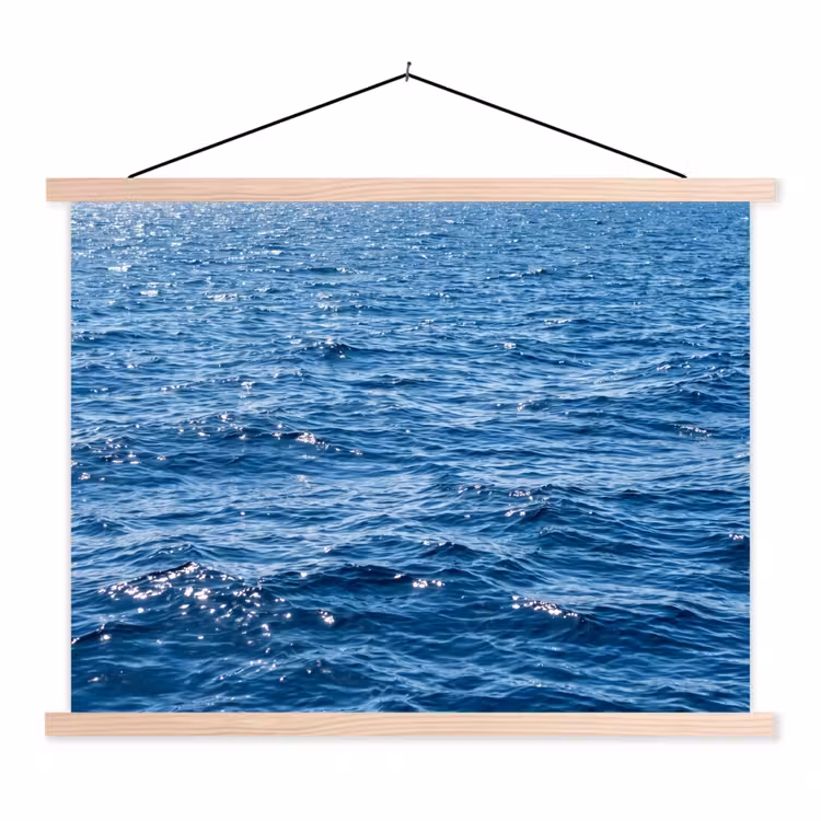 Stoffbild - Wasser – Oberfläche – Natur — 1