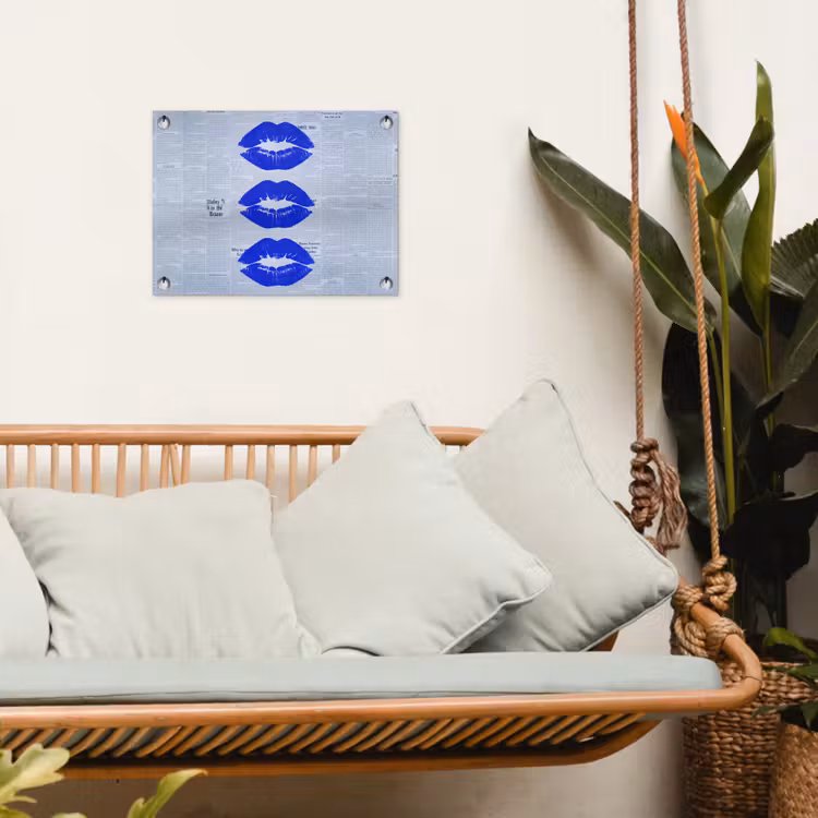 Gartenposter - Zeitung „Blaue Lippen“ — 4
