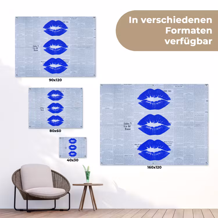 Gartenposter - Zeitung „Blaue Lippen“ — 6