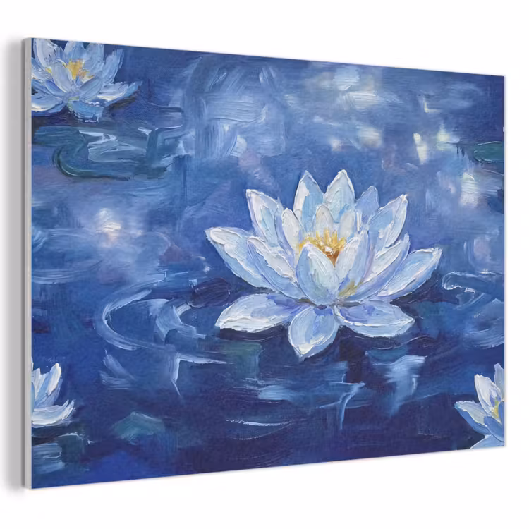 Akustikbild - Blaue Seerose – Wasser — 1