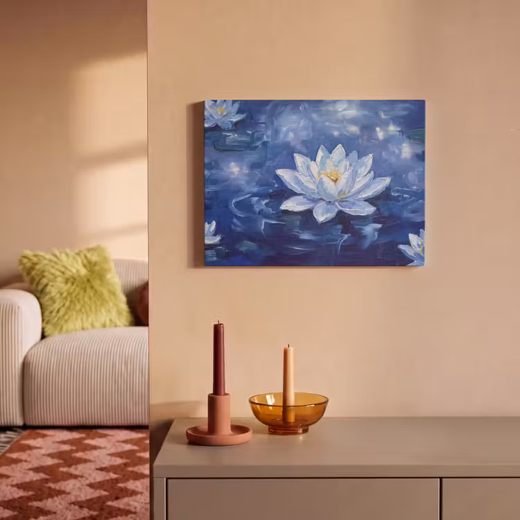 Akustikbild - Blaue Seerose – Wasser — 2