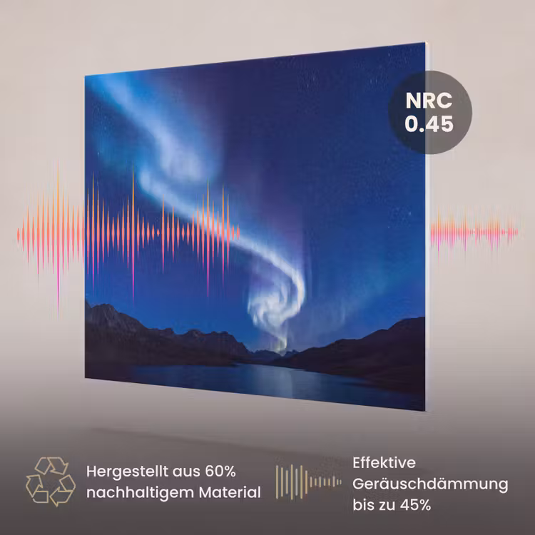 Akustikbild - Nordlicht – Berge – Natur — 3
