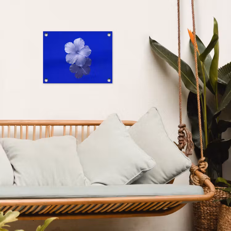 Gartenposter - Blumen – Blau – Natur — 4