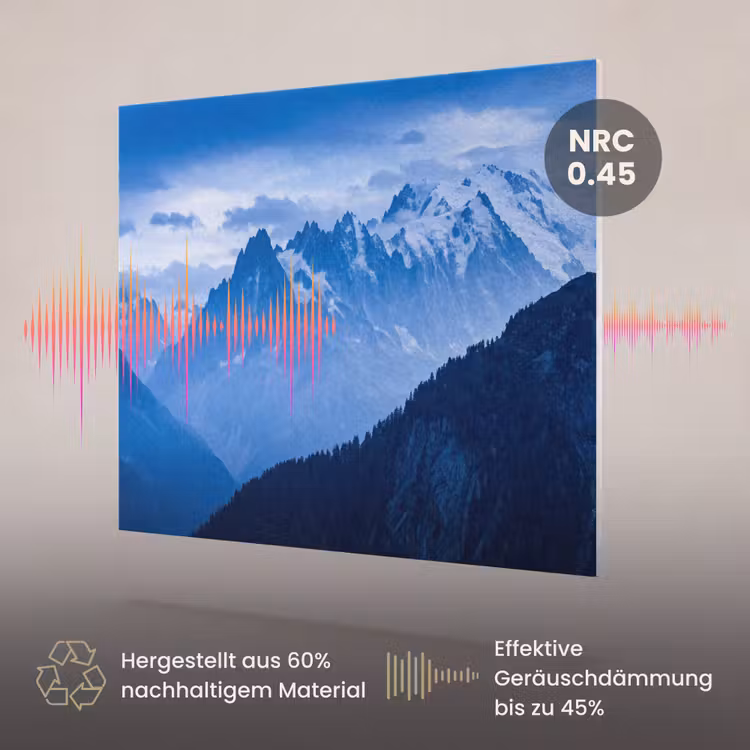 Akustikbild - Berge – Schnee – Blau — 3