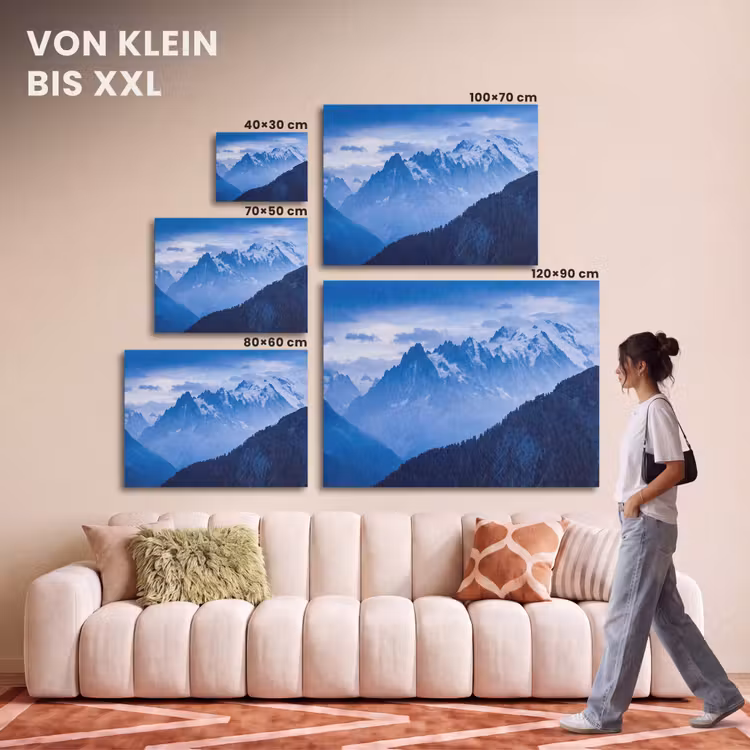 Akustikbild - Berge – Schnee – Blau — 7