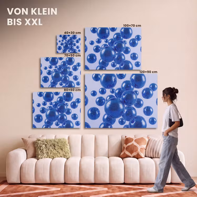 Akustikbild - Blaue Discokugel — 7