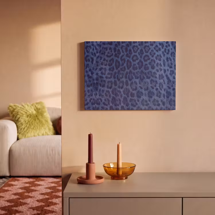 Akustikbild - Muster – Blau – Abstrakt — 2