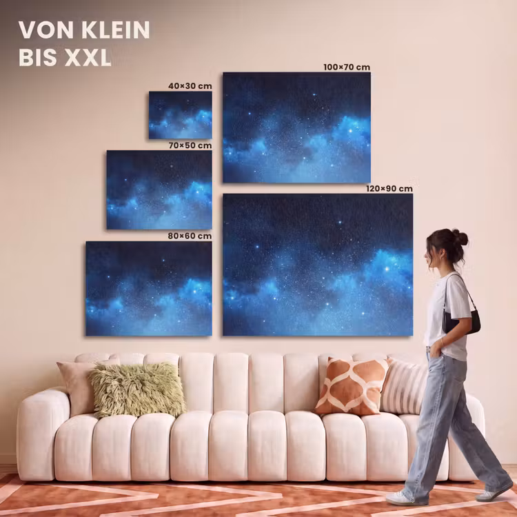 Akustikbild - Sternenhimmel – Nebel – Blau — 7