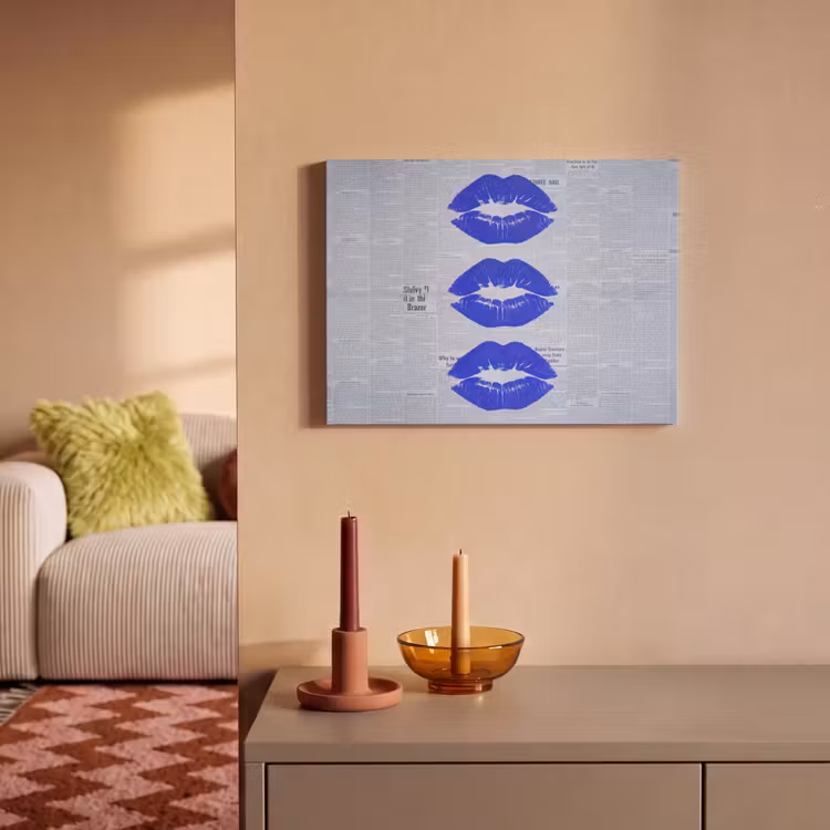 Akustikbild - Zeitung „Blaue Lippen“ — 2