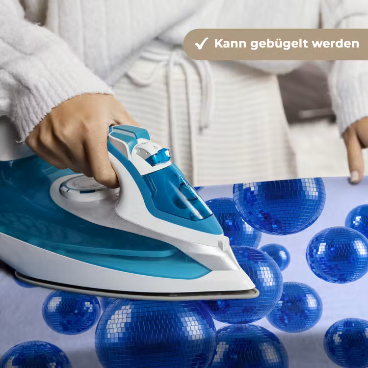 Wandteppich - Blaue Discokugel — 10