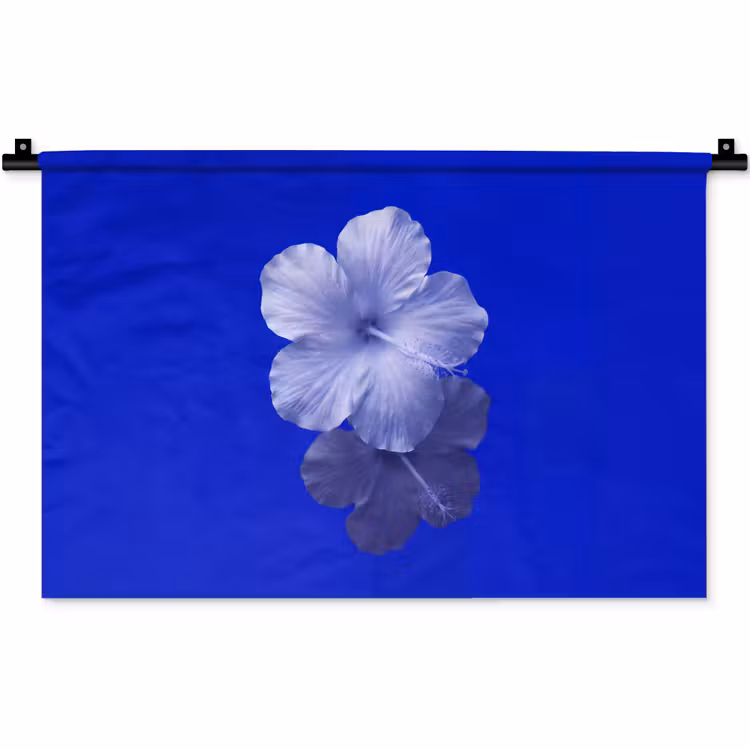 Wandteppich - Blumen – Blau – Natur — 1
