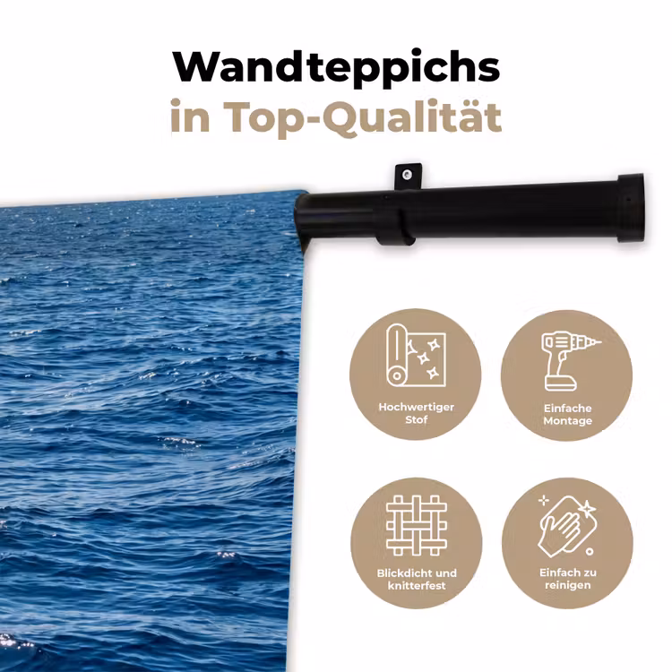 Wandteppich - Wasser – Oberfläche – Natur — 7