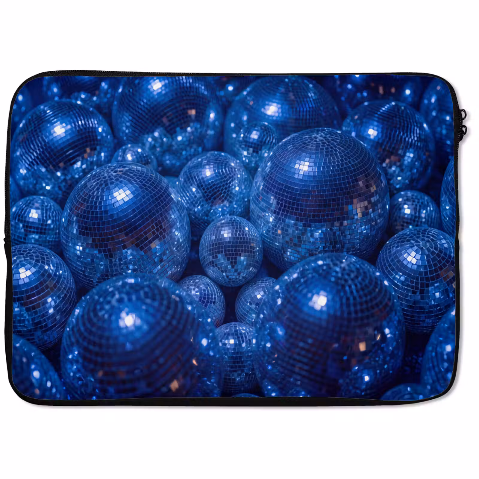 Laptop hülle - Discobal – Party – Blau — 1