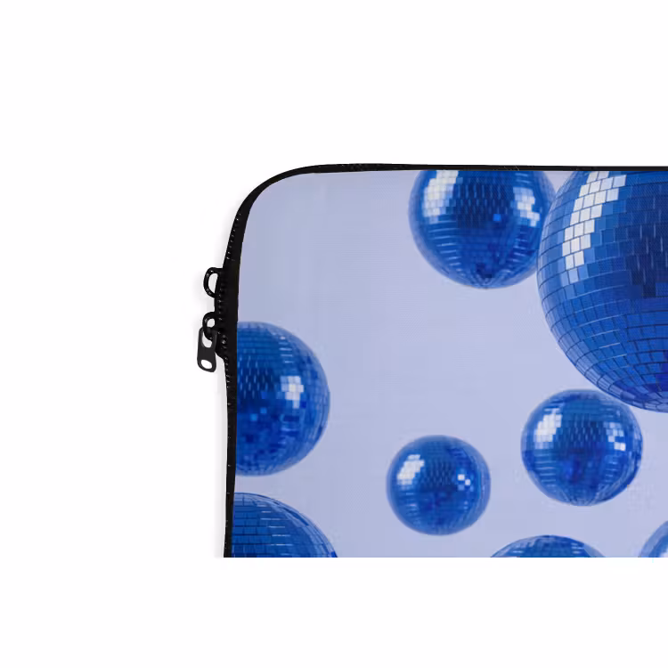 Laptop hülle - Blaue Discokugel — 5