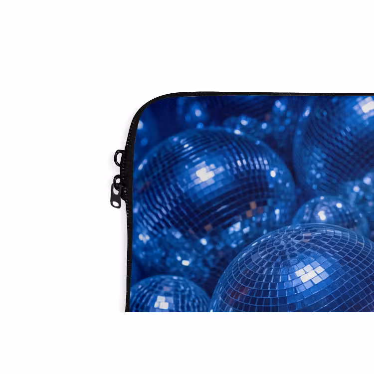 Laptop hülle - Discobal – Party – Blau — 5