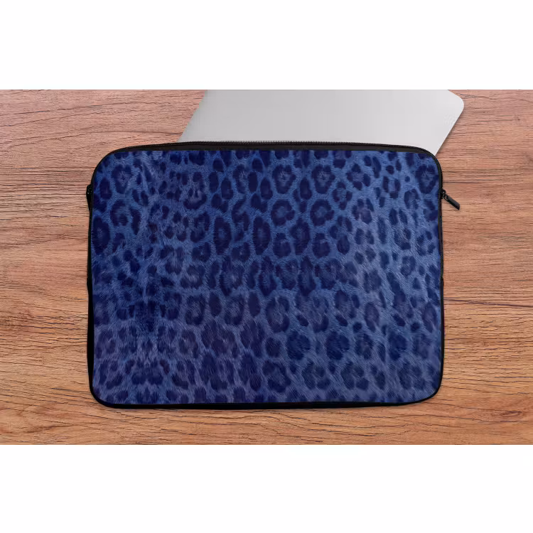 Laptop hülle - Muster – Blau – Abstrakt — 2