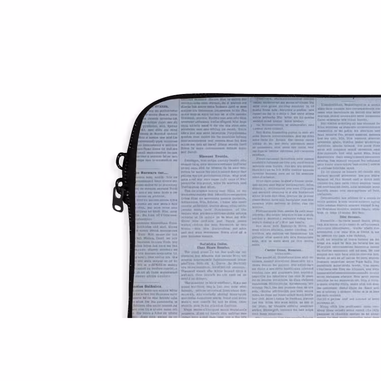 Laptop hülle - Zeitung „Blaue Lippen“ — 5