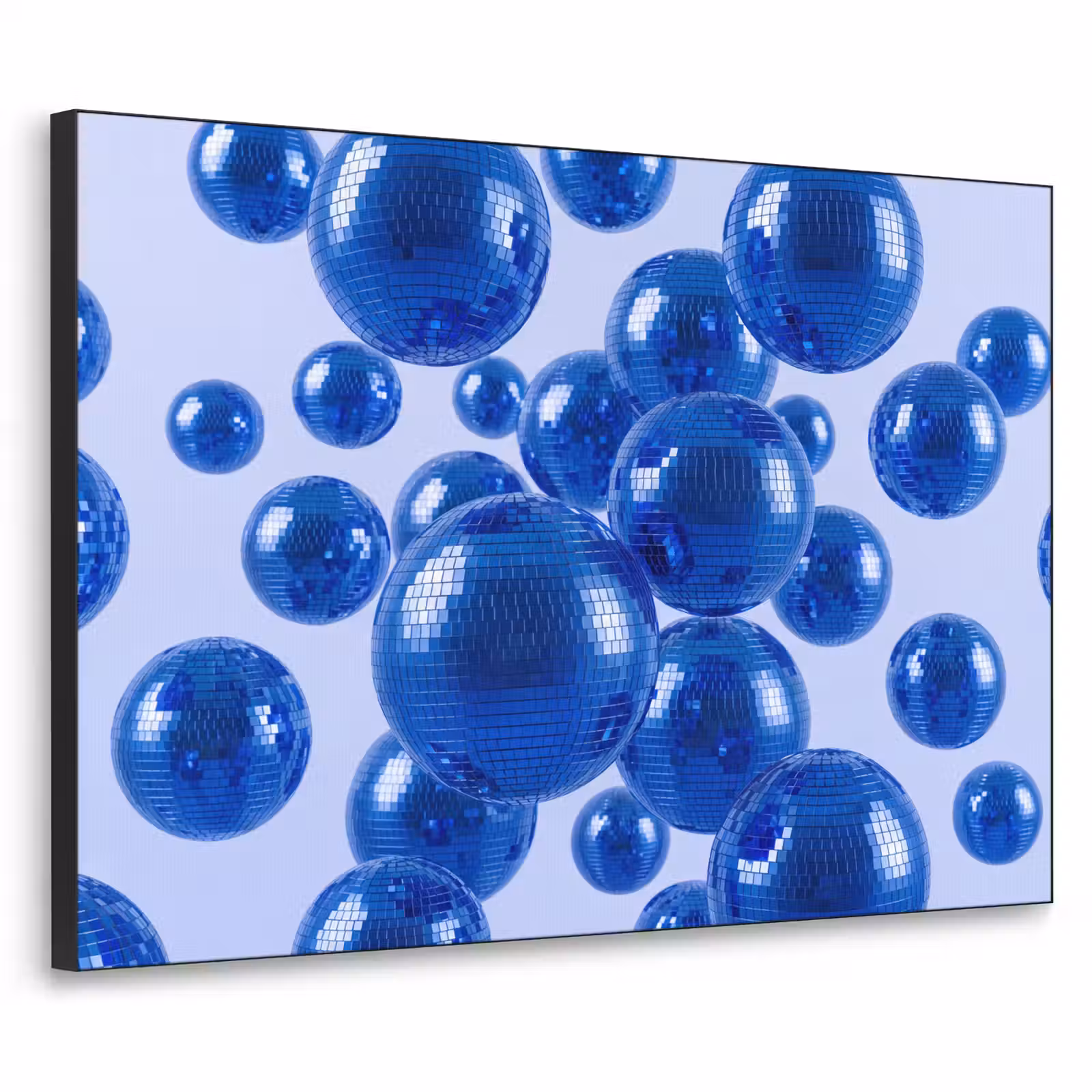 Art Frame - Blaue Discokugel — 1