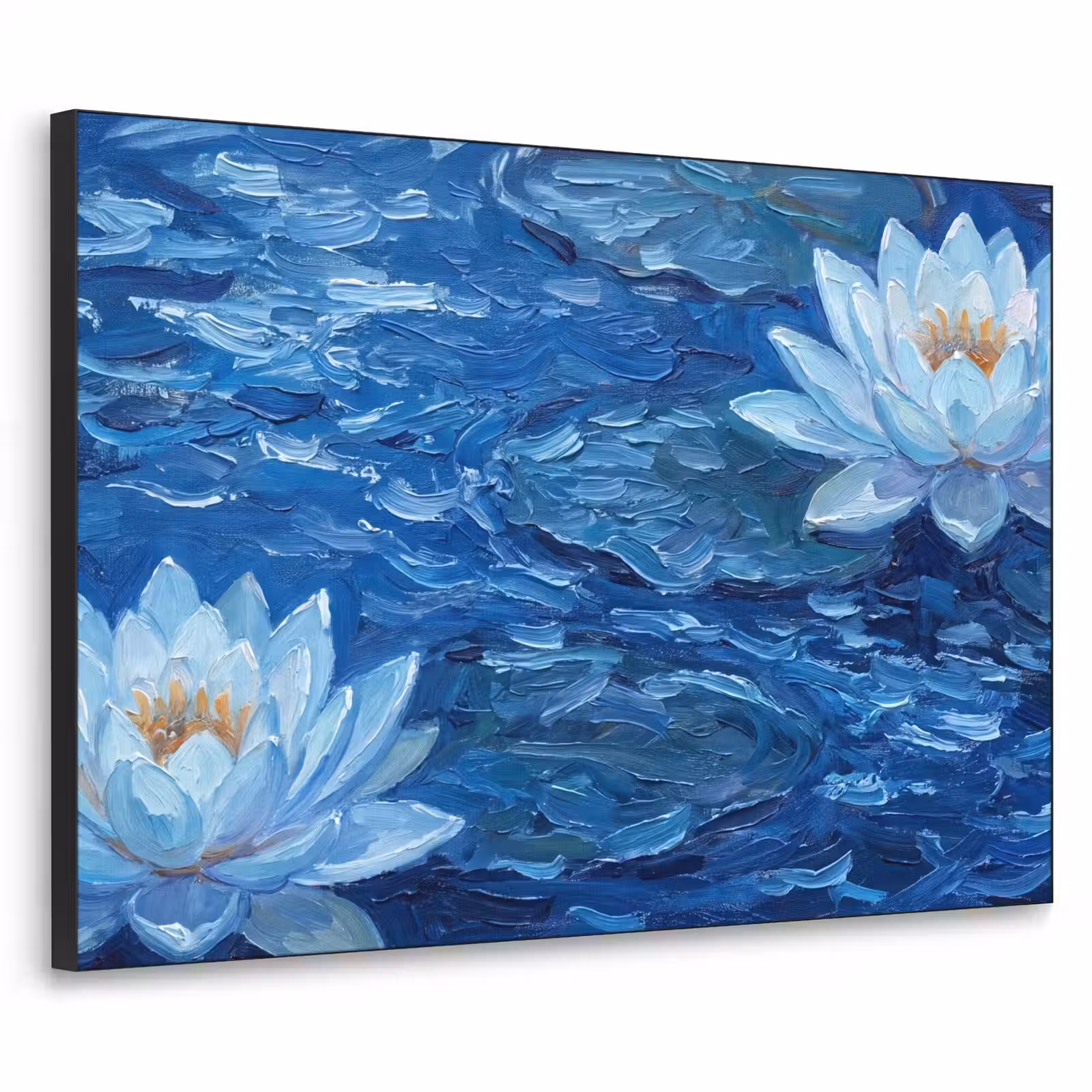Art Frame - Blumen – Wasser – Blau — 1