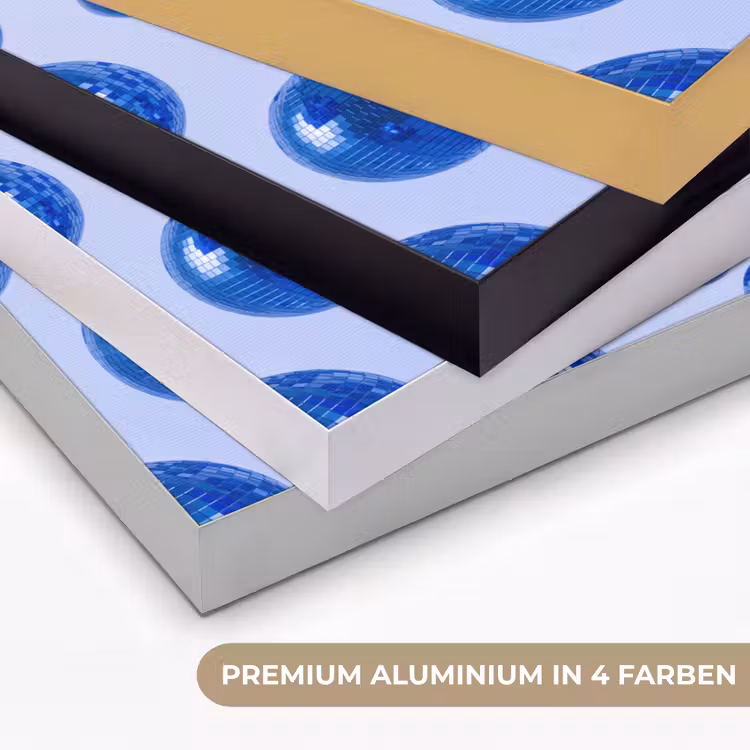 Art Frame - Blaue Discokugel — 5