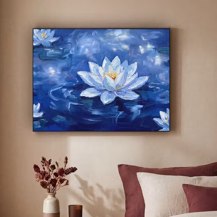 Art Frame - Blaue Seerose – Wasser — 2