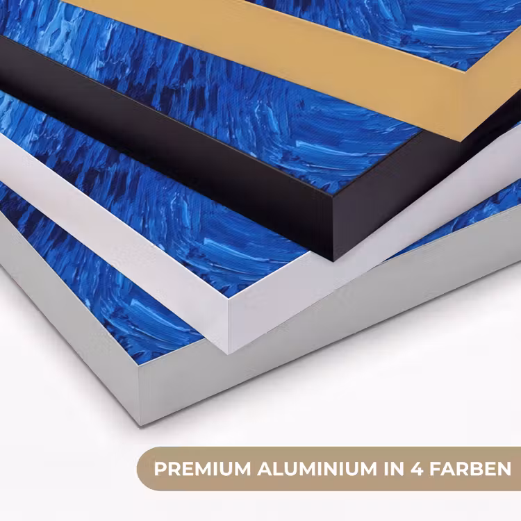 Art Frame - Wirbel – Blau – Modern — 5