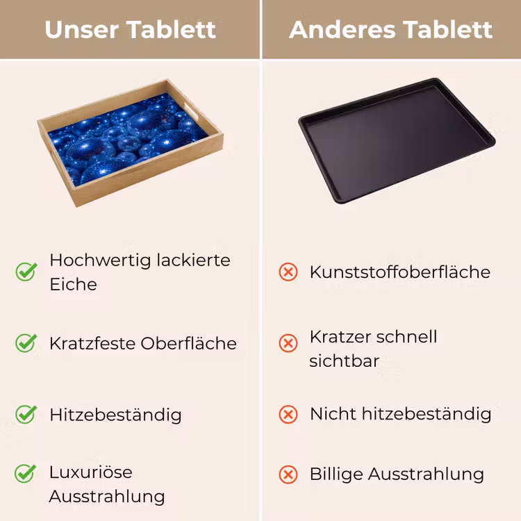Tablett - Discobal – Party – Blau — 3