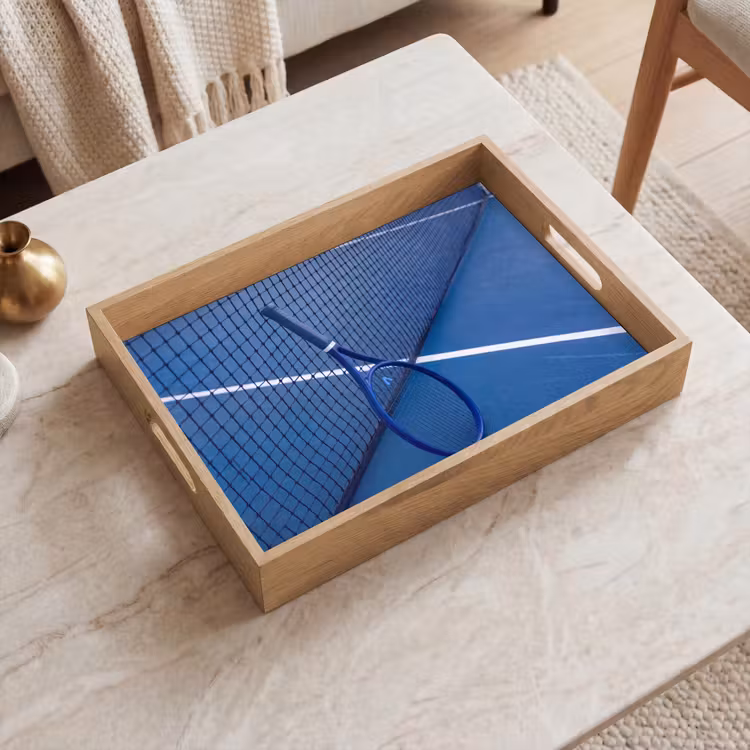 Tablett - Tennisschläger – Blau – Sport — 2