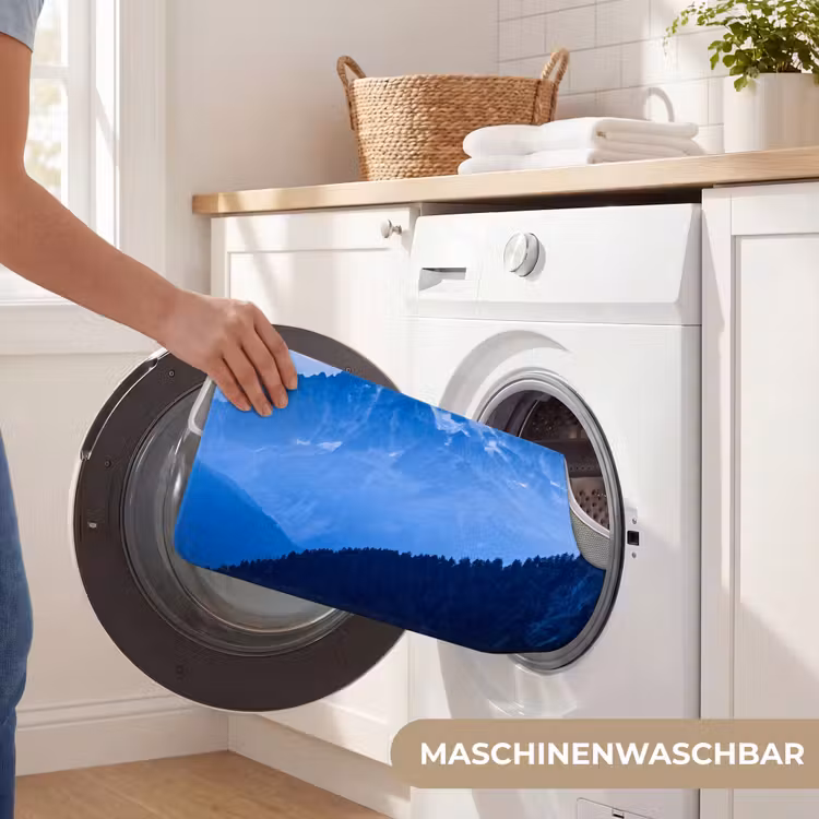 WC Vorleger - Berge – Schnee – Blau — 7