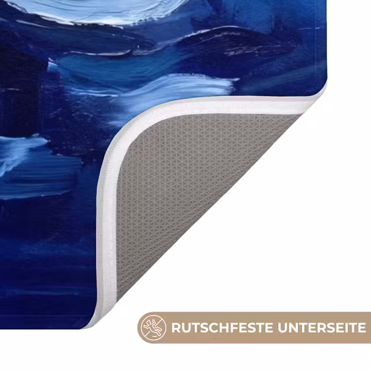 WC Vorleger - Blaue Seerose – Wasser — 3