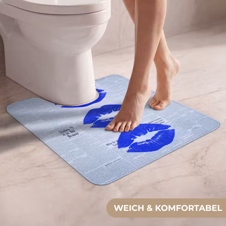 WC Vorleger - Zeitung „Blaue Lippen“ — 5