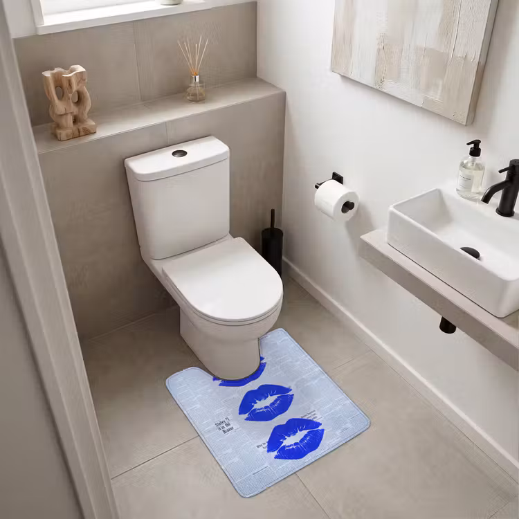 WC Vorleger - Zeitung „Blaue Lippen“ — 6